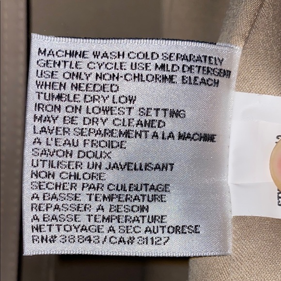 DKNY Beige Trench Coat - Picture 8 of 10